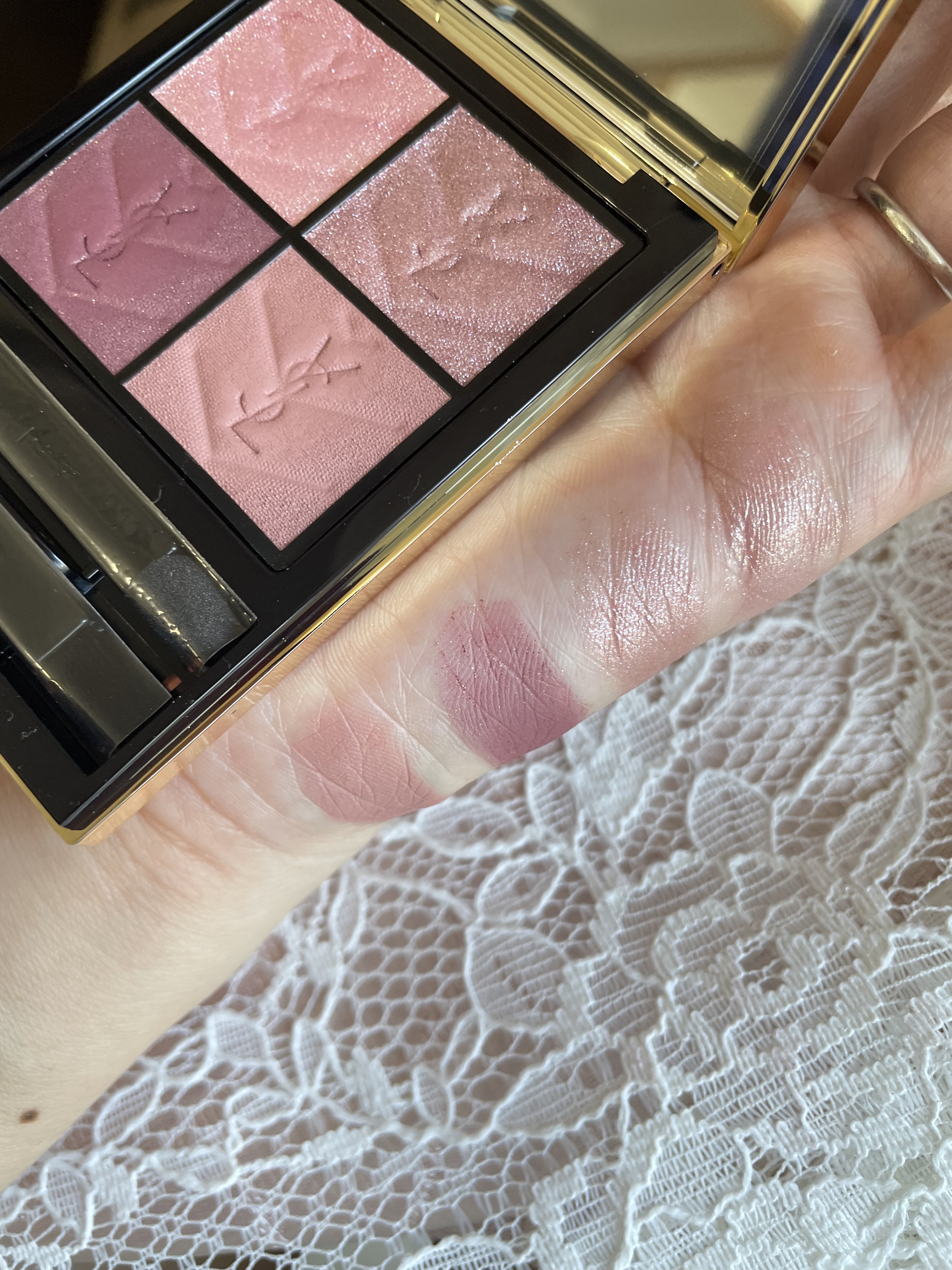 クチュール ミニ クラッチ/YVES SAINT LAURENT BEAUTE/アイシャドウパレットを使ったクチコミ（2枚目）