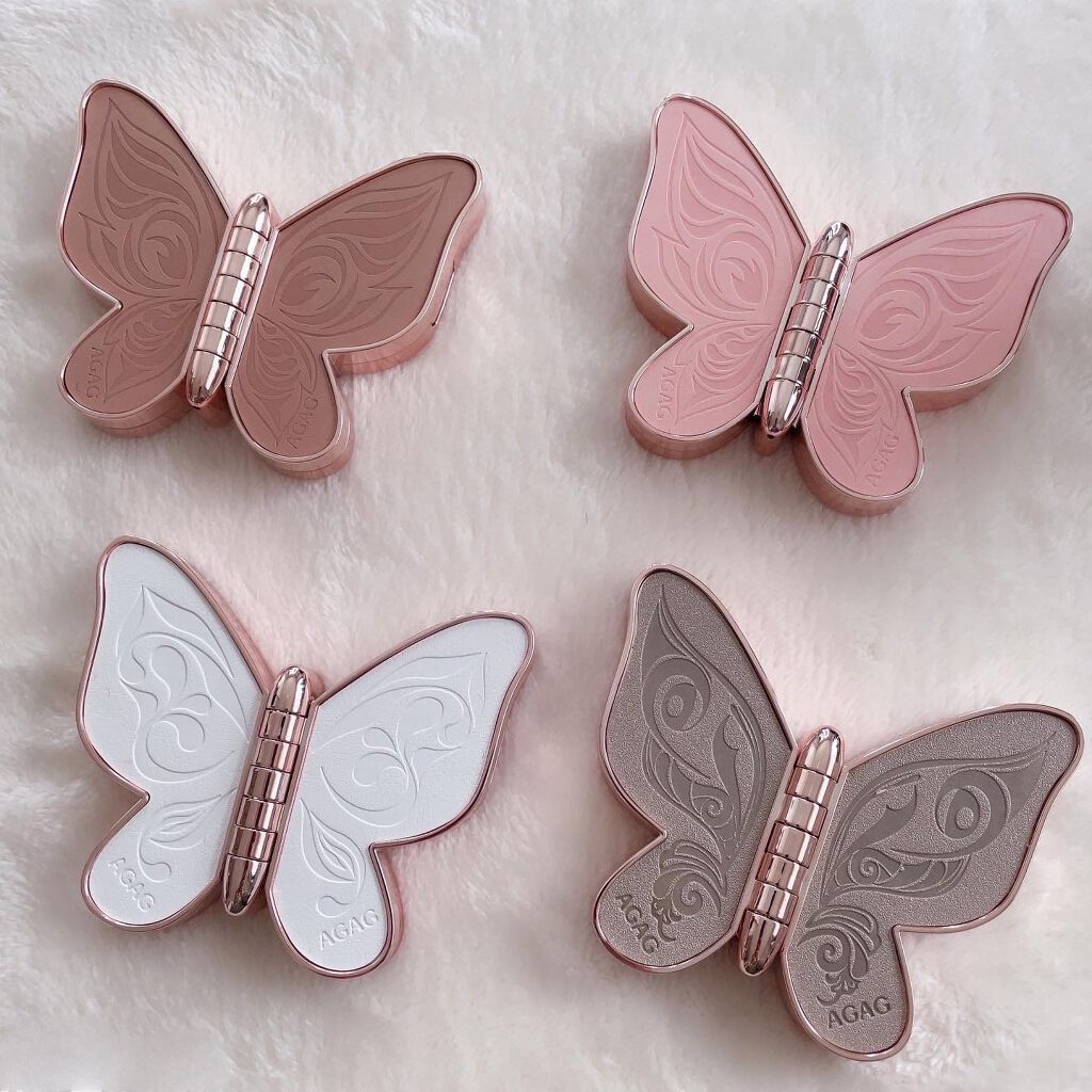 バタフライアイシャドウパレット/AGAG/アイシャドウパレットを使ったクチコミ(1枚目)