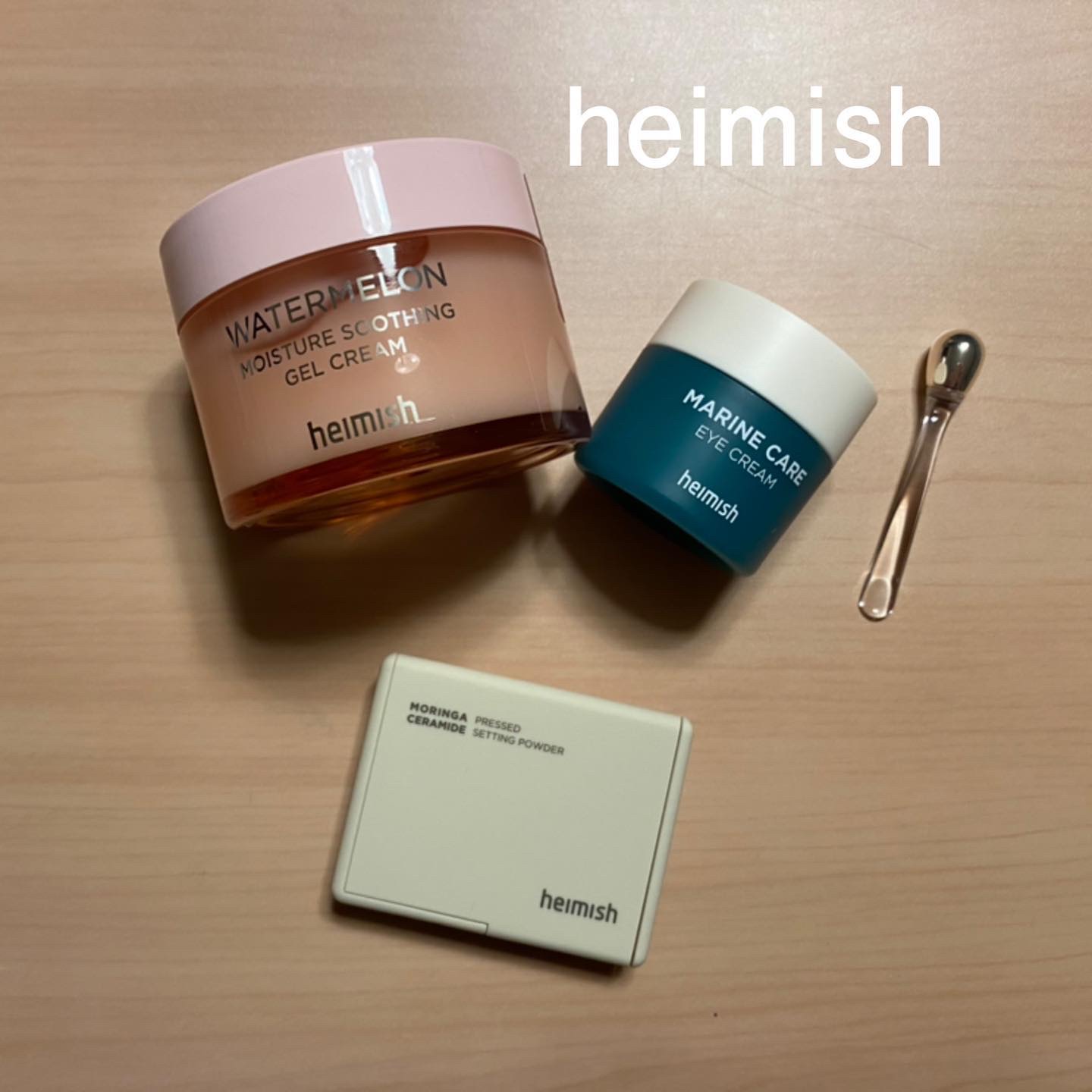 ウォーターメロン モイスチャーサージゲルクリーム/heimish/フェイスクリームを使ったクチコミ（1枚目）