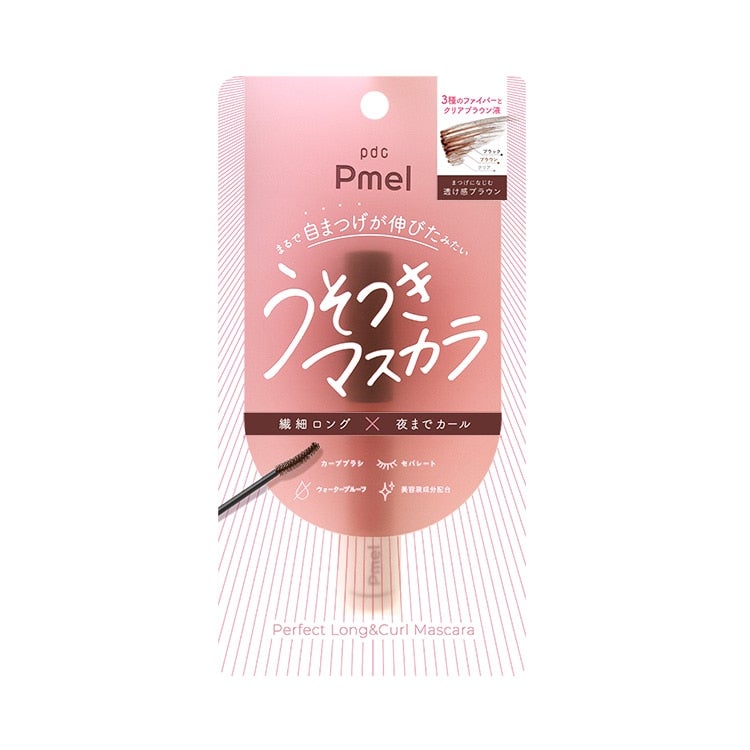 ピメル うそつきマスカラ 透け感ブラウン