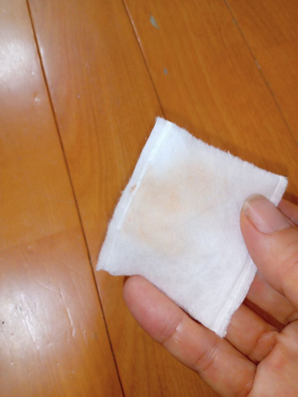 クリーンパフ/コットン・ラボ/コットンを使ったクチコミ(3枚目)