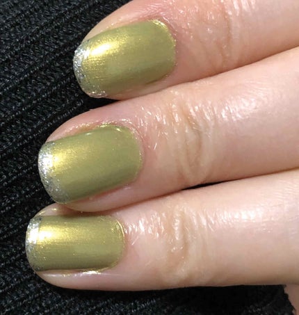 ちふれ ネイル エナメル 細筆タイプのクチコミ「☆ちふれ ネイルエナメル 細筆タイプ 009
シルバーラメの細筆タイプのネイルカラーです。
.....」(3枚目)