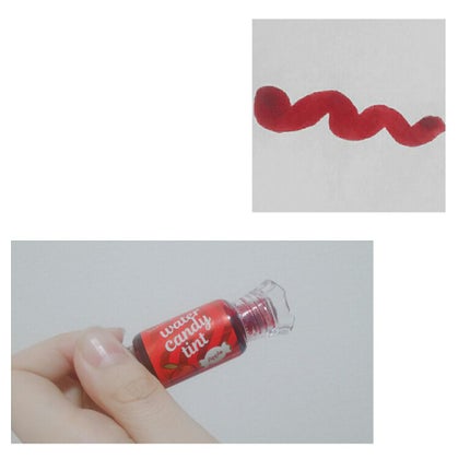 ウォーター キャンディー ティント/the SAEM/リップティントを使ったクチコミ(2枚目)