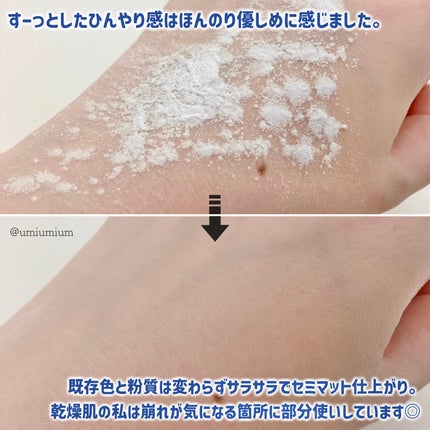 メイク キープ パウダー/コーセーコスメニエンス/ルースパウダーを使ったクチコミ(4枚目)