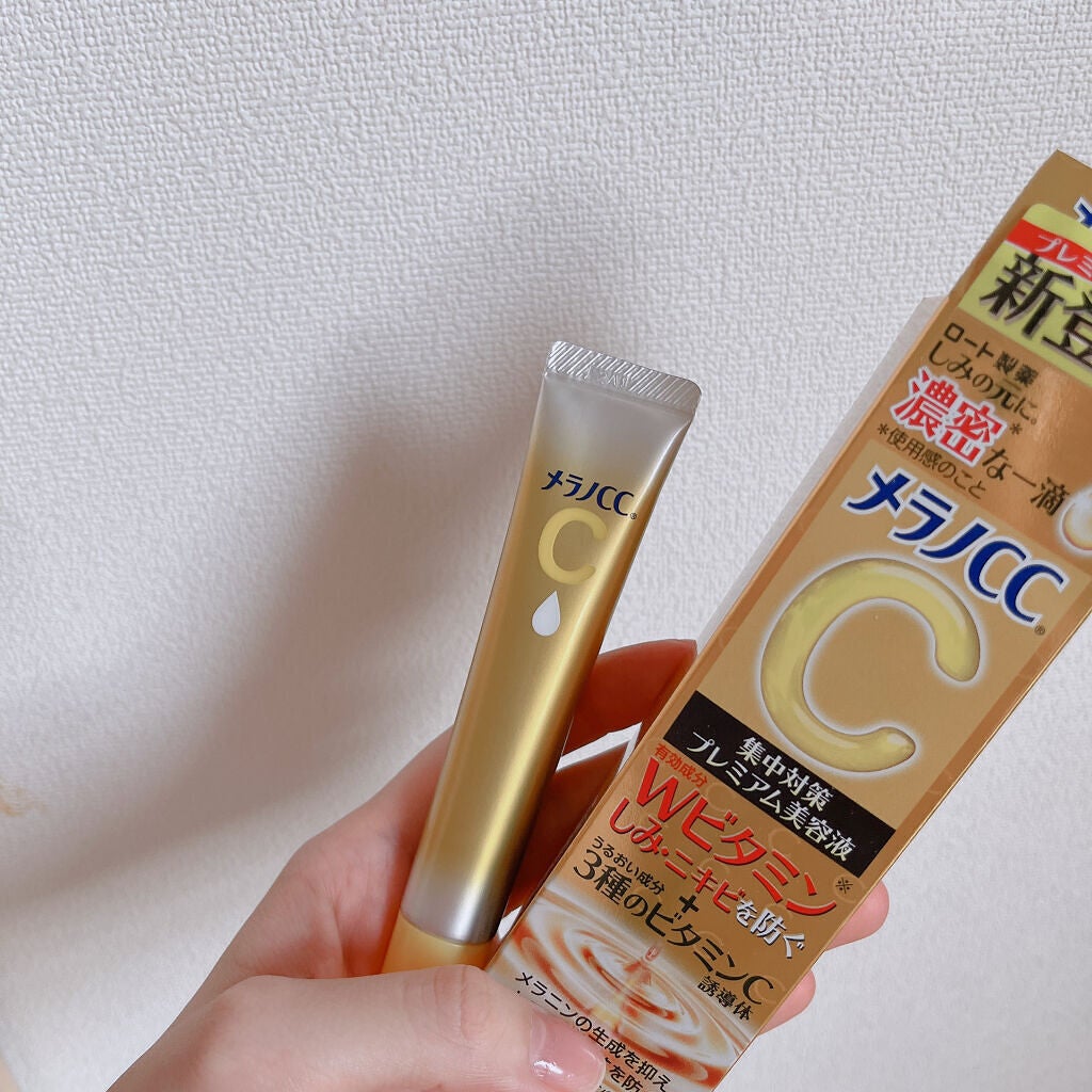 薬用しみ集中対策 プレミアム美容液/メラノCC/美容液を使ったクチコミ(2枚目)