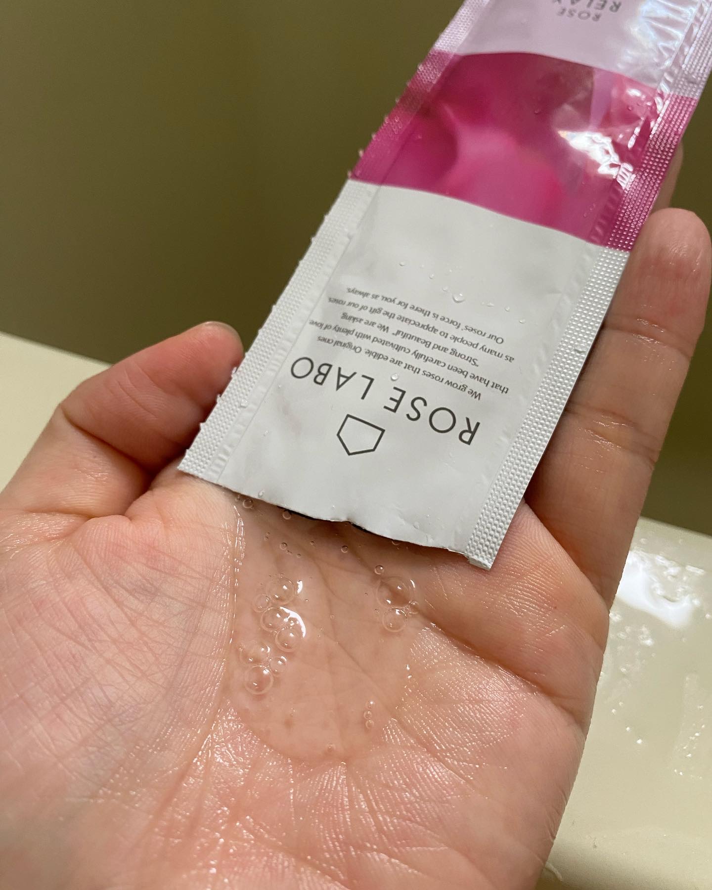 ローズリラックスシャンプー&トリートメント トライアル 1回分/ROSE LABO/市販シャンプーを使ったクチコミ（2枚目）