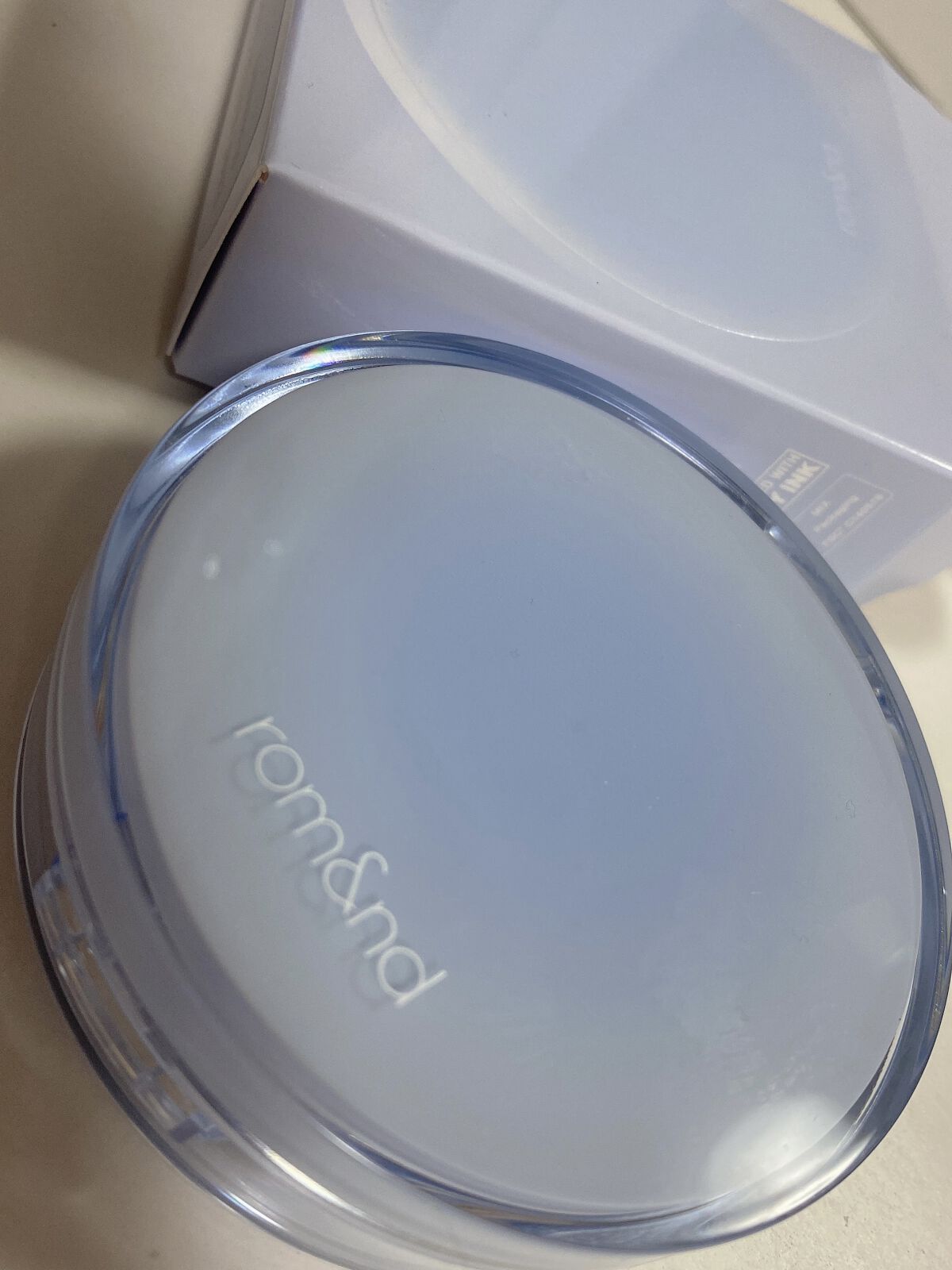 ベアウォータークッション/rom&nd/クッションファンデーションを使ったクチコミ（1枚目）