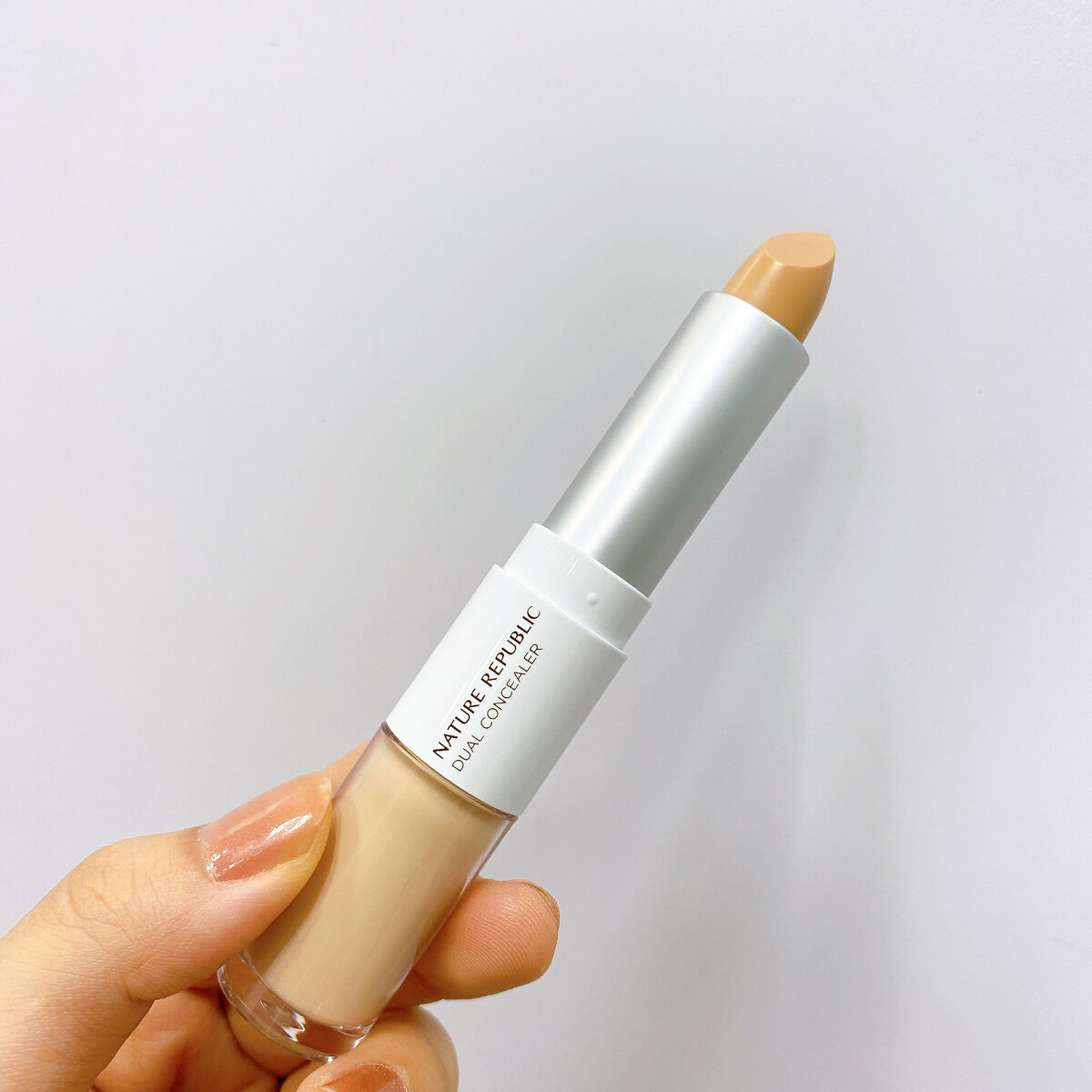 DUAL CONCEALER/ネイチャーリパブリック/スティックコンシーラーを使ったクチコミ（2枚目）