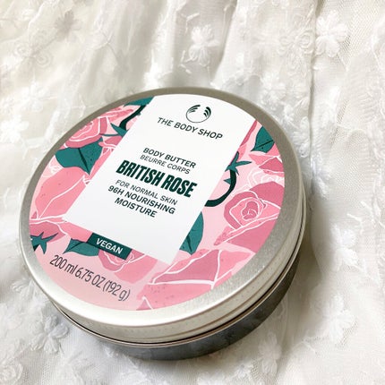 ボディバター ブリティッシュローズ/THE BODY SHOP/ボディクリームを使ったクチコミ(5枚目)