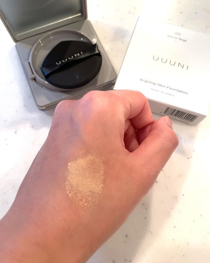ブライトアップスキンファンデーション/UUUNI/クッションファンデーションを使ったクチコミ(5枚目)