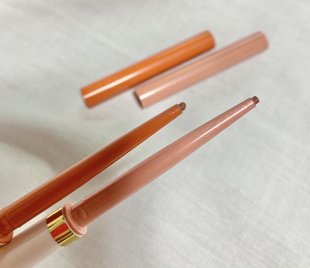 イベリスピメル クリームシャドウライナー 102 ピンクブラウン(限定)/pdc/ペンシルアイライナーを使ったクチコミ（2枚目）