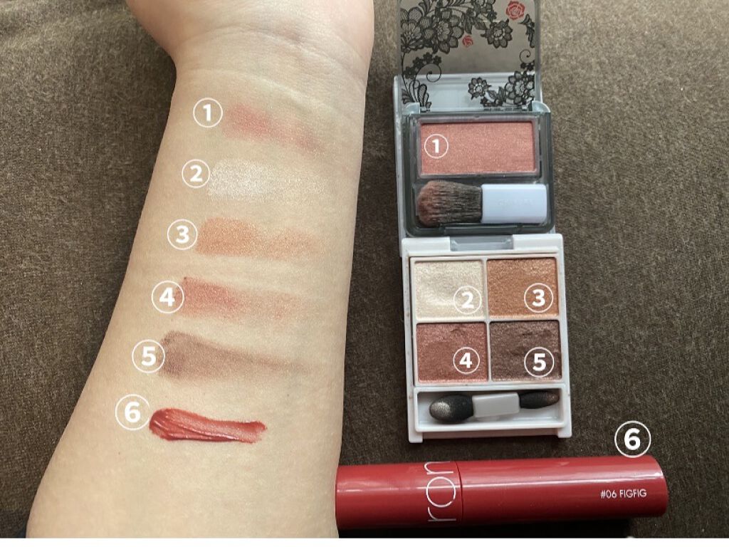 ジューシーラスティングティント/rom&nd/リップティントを使ったクチコミ（3枚目）