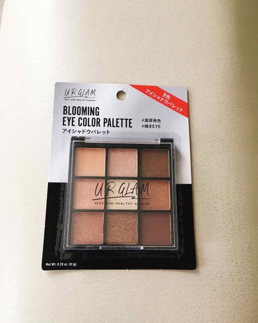 UR GLAM　BLOOMING EYE COLOR PALETTE/U R GLAM/アイシャドウパレットを使ったクチコミ（1枚目）