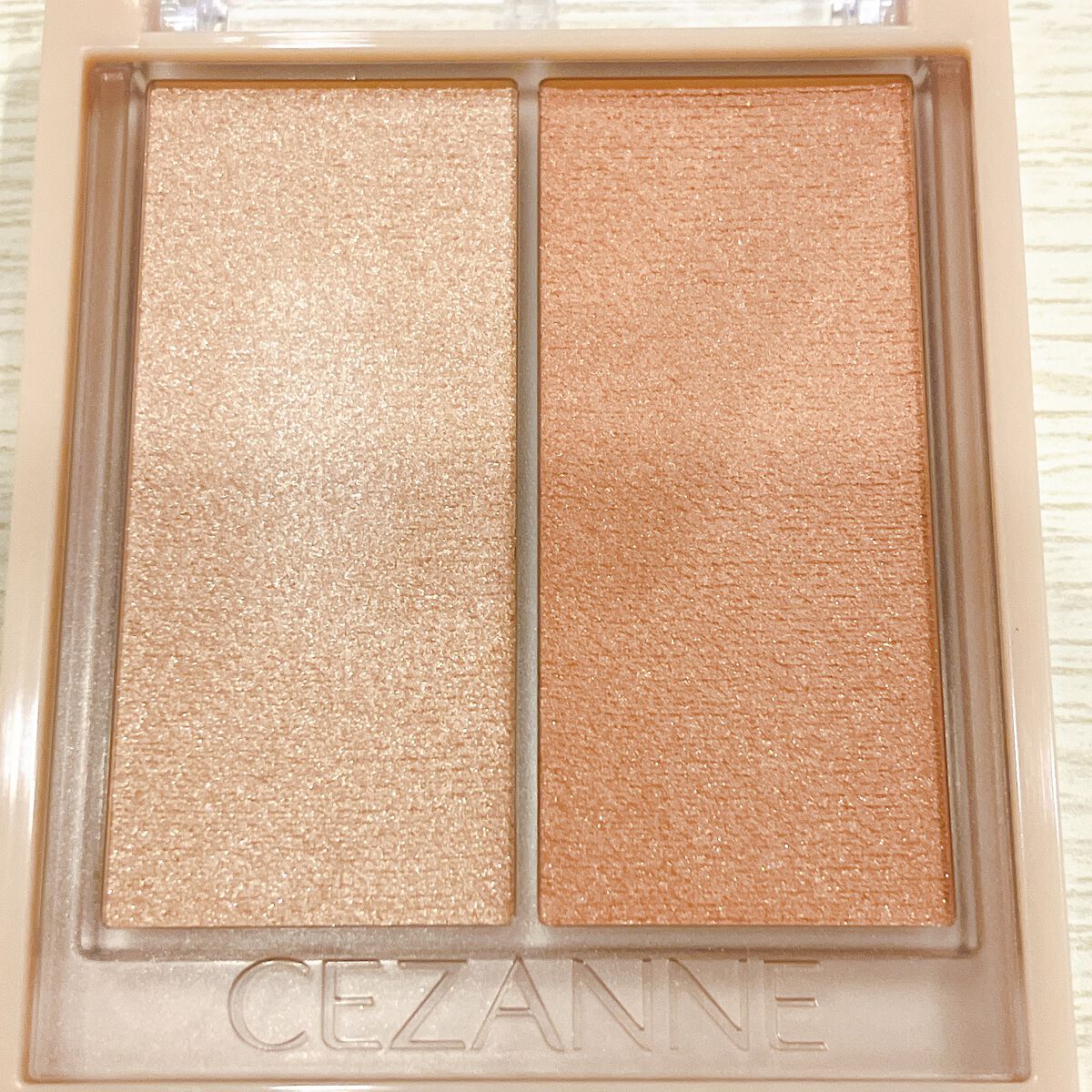 フェイスグロウカラー/CEZANNE/クリームハイライトを使ったクチコミ（2枚目）