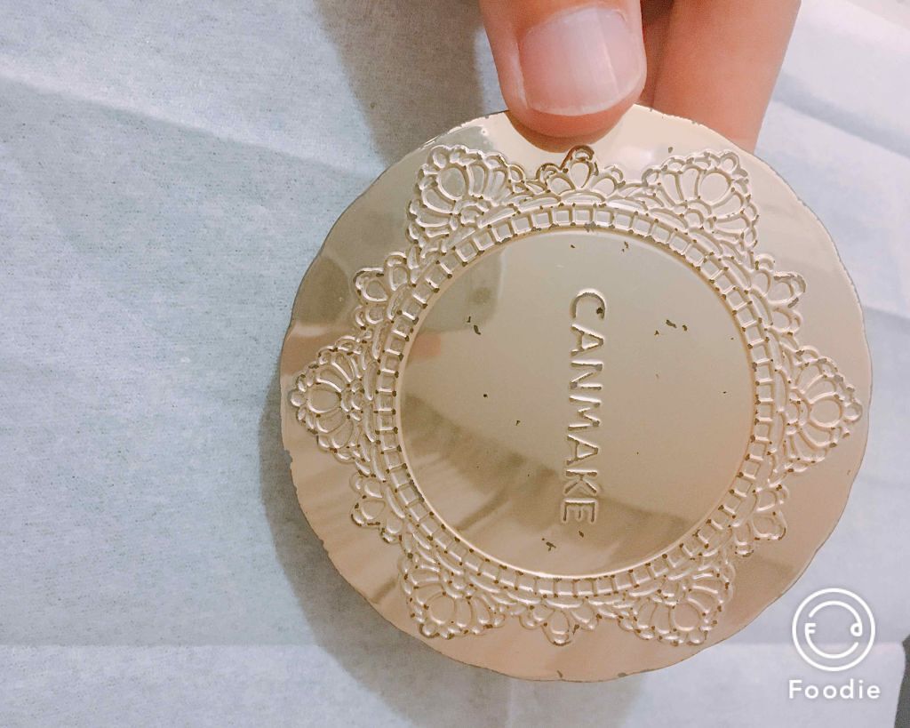 【旧品】マシュマロフィニッシュパウダー/キャンメイク/プレストパウダーを使ったクチコミ（1枚目）