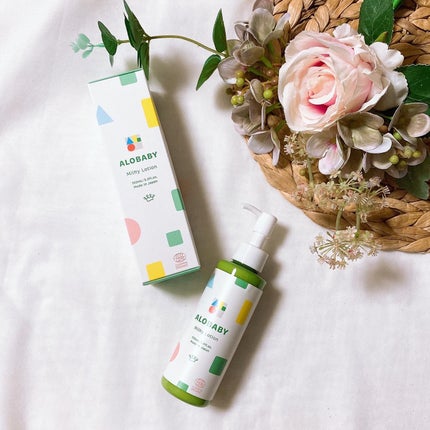 ミルクローション/ALOBABY/ボディミルクを使ったクチコミ(1枚目)