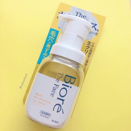 ビオレ ザフェイス 泡洗顔料 スムースクリア/ビオレ/泡洗顔を使ったクチコミ(4枚目)