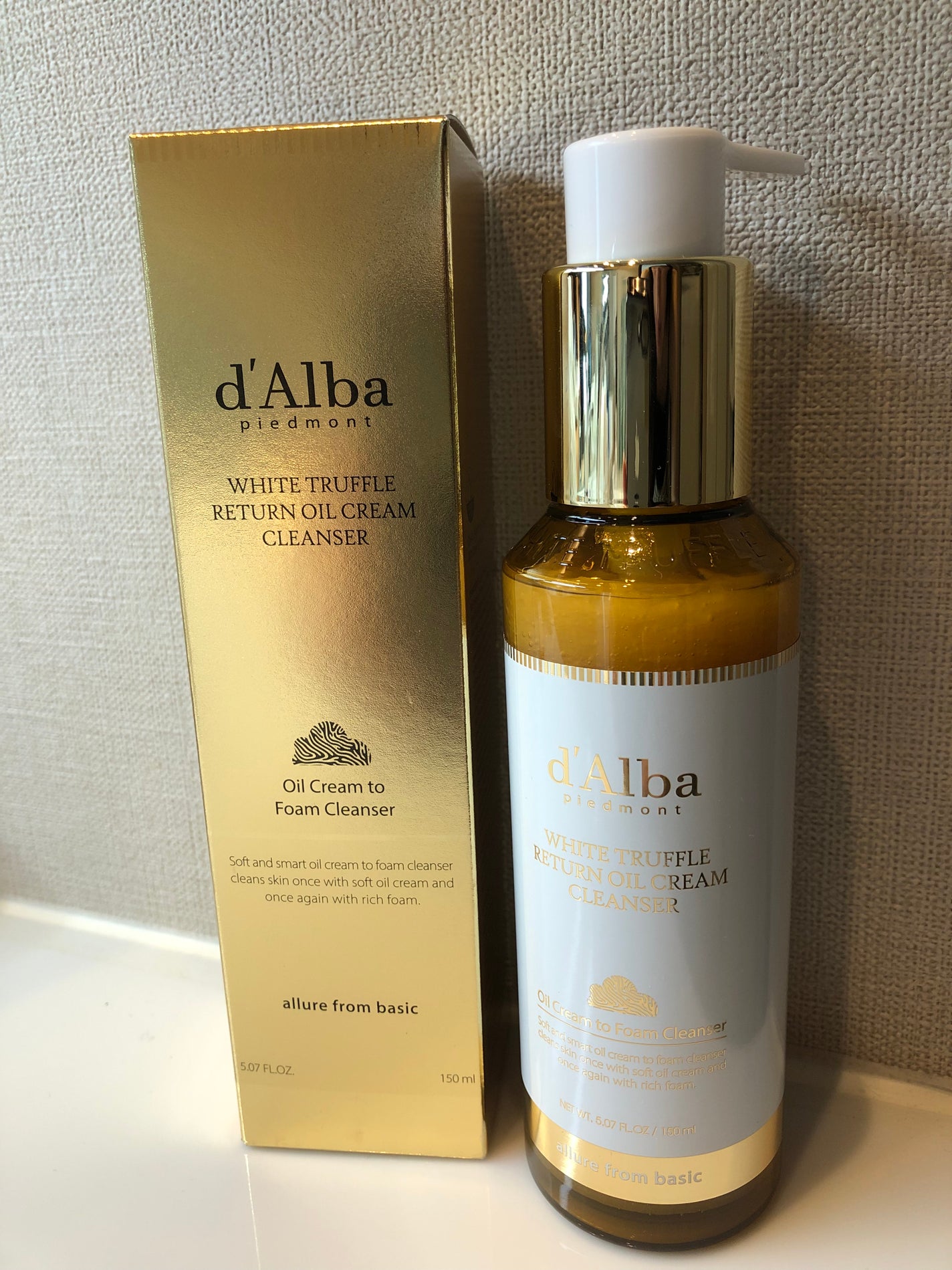 ホワイトトリュフリターンオイルクリームクレンザー/ダルバ/クレンジングを使ったクチコミ(1枚目)