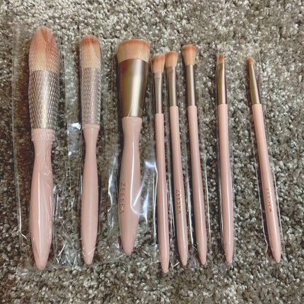 ローズクラウドメイクブラシセット/ZEESEA/メイクブラシを使ったクチコミ(2枚目)