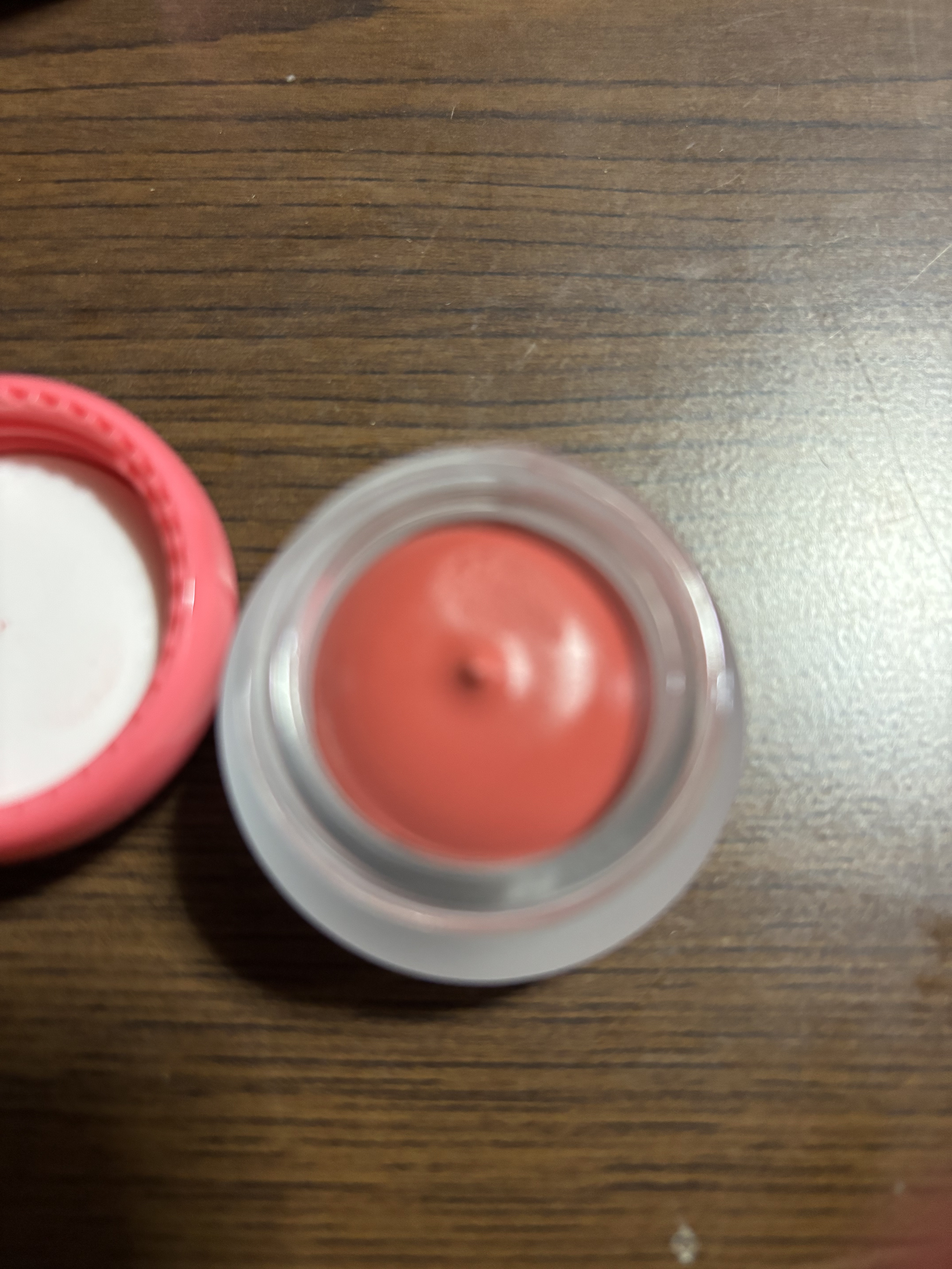 リップアンドチーク ブラーリープリンポット PK02 スカート/fwee/口紅を使ったクチコミ（2枚目）