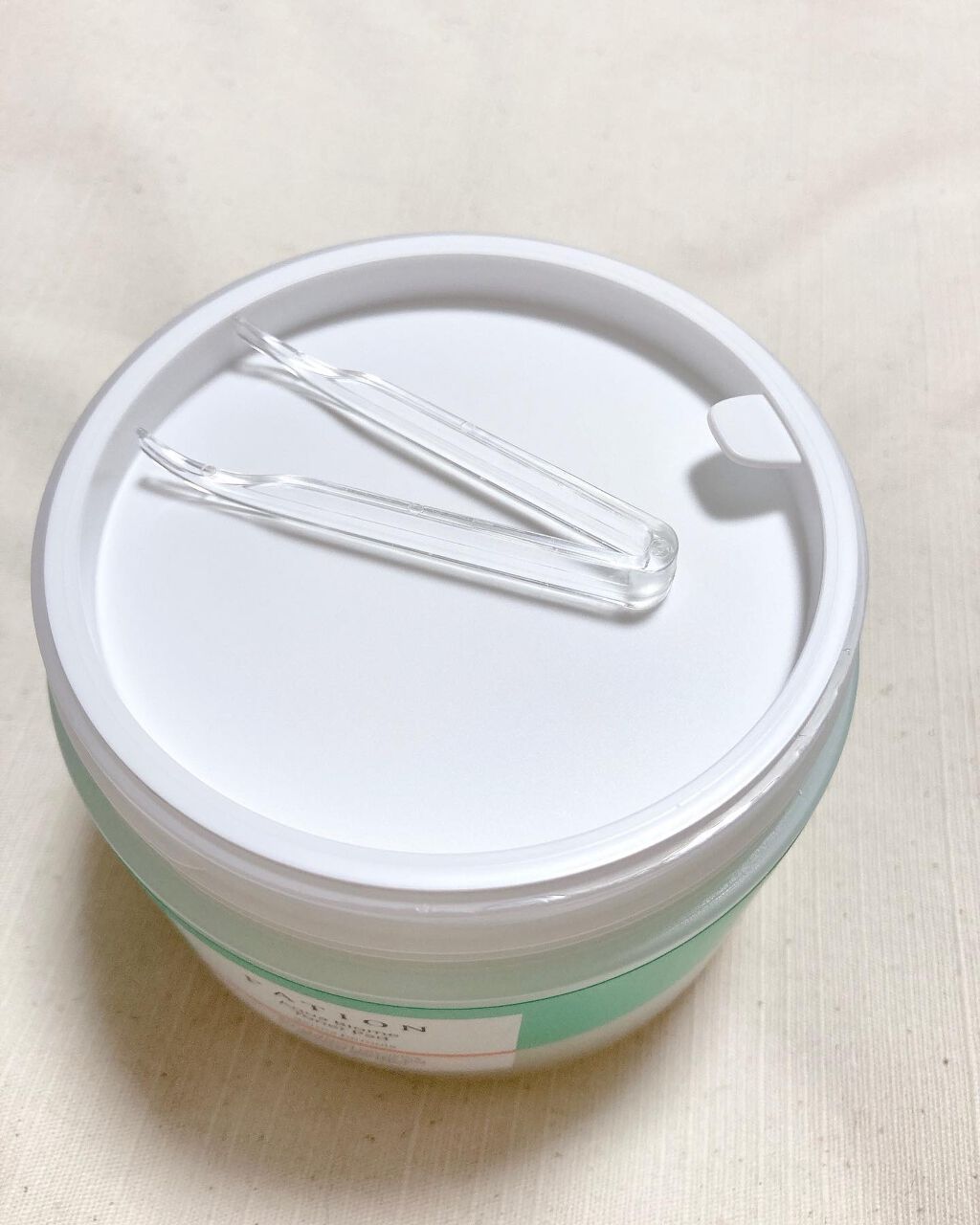 アクアバイオーム トナー パッド/FATION/トナーパッドを使ったクチコミ（2枚目）