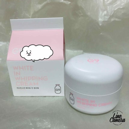 WHITE WHIPPING CREAM(ウユクリーム)/G9SKIN/化粧下地を使ったクチコミ(1枚目)