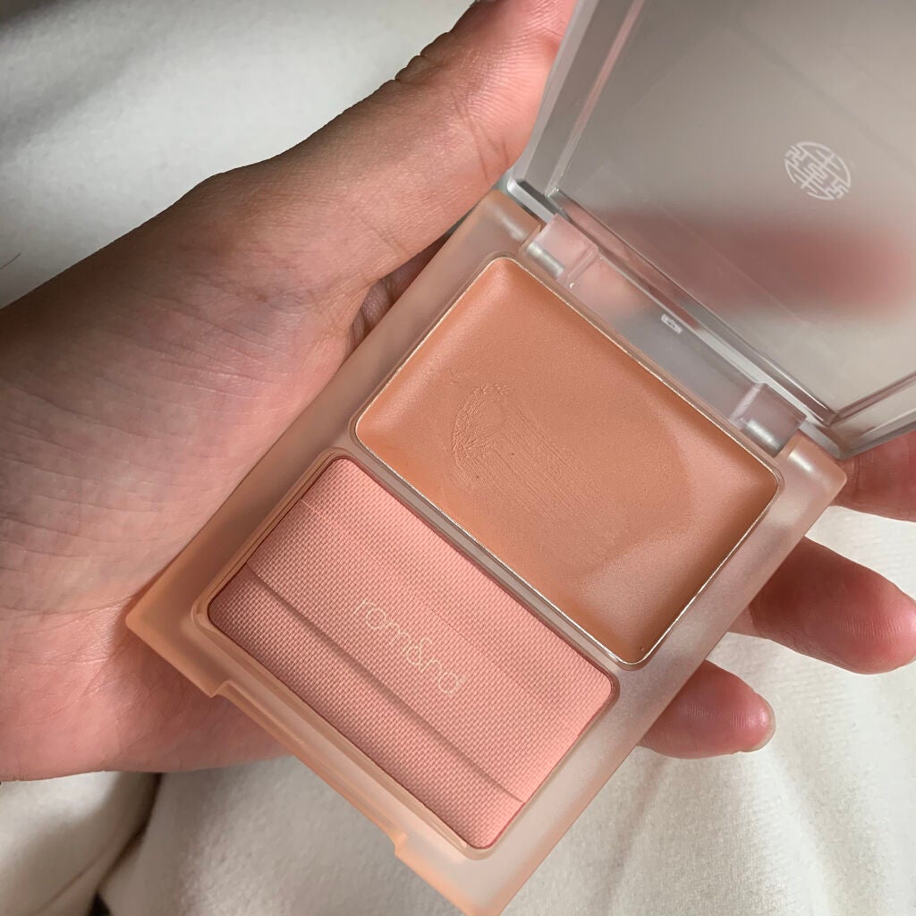 シースルーメルティングチーク/rom&nd/ジェル・クリームチークを使ったクチコミ(2枚目)