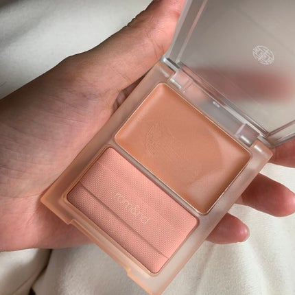 シースルーメルティングチーク/rom&nd/ジェル・クリームチークを使ったクチコミ(2枚目)