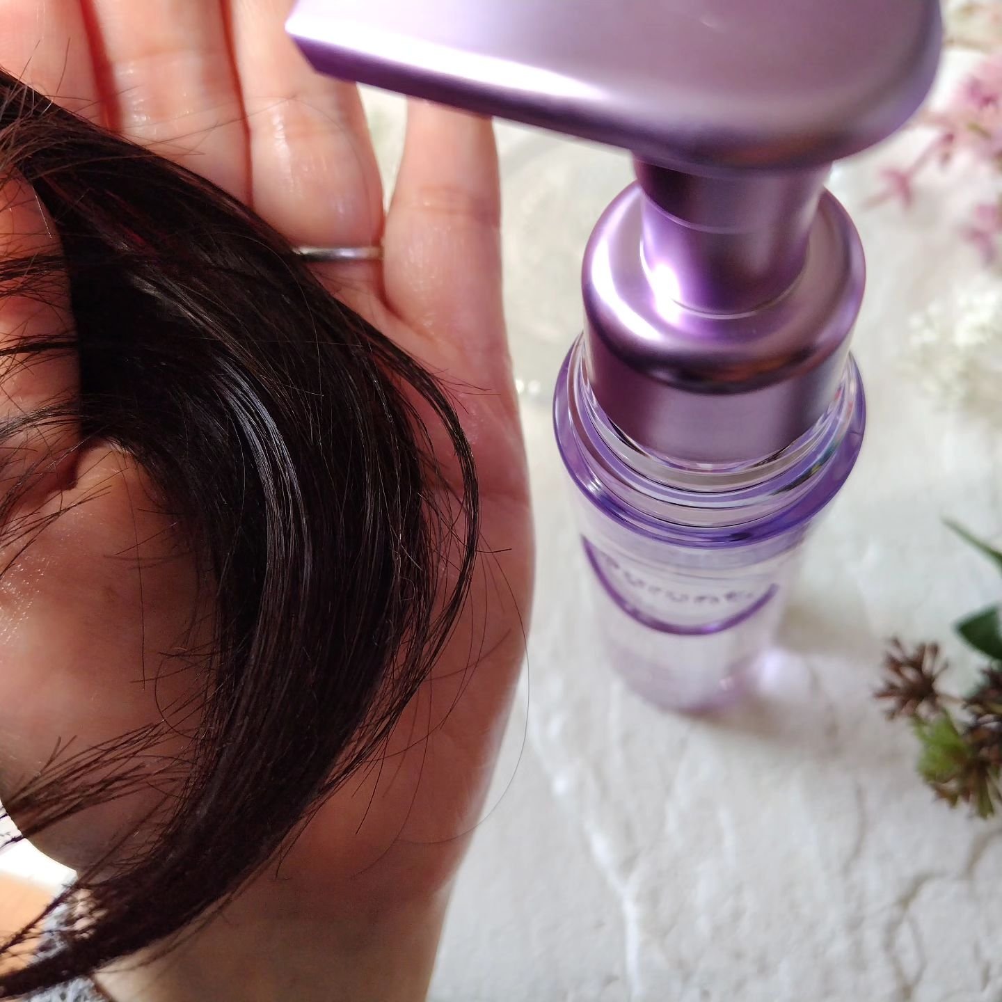 プルント リライト美容液ヘアミルク/Purunt./ヘアミルクを使ったクチコミ（3枚目）