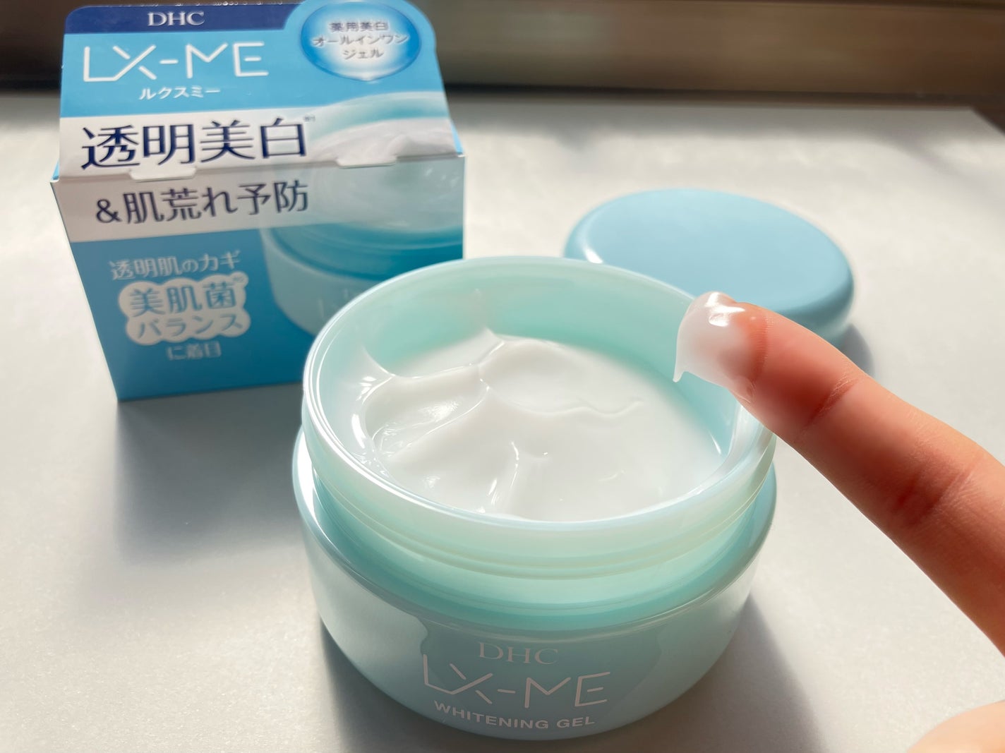 DHCルクスミー 薬用ホワイトニング ジェル/DHC/オールインワン化粧品を使ったクチコミ(1枚目)