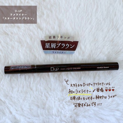 シルキーリキッドアイライナーWP/D-UP/リキッドアイライナーを使ったクチコミ(2枚目)
