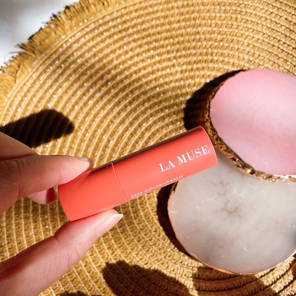ディープカラー リップバーム/ラミューズ/リップバームを使ったクチコミ(2枚目)