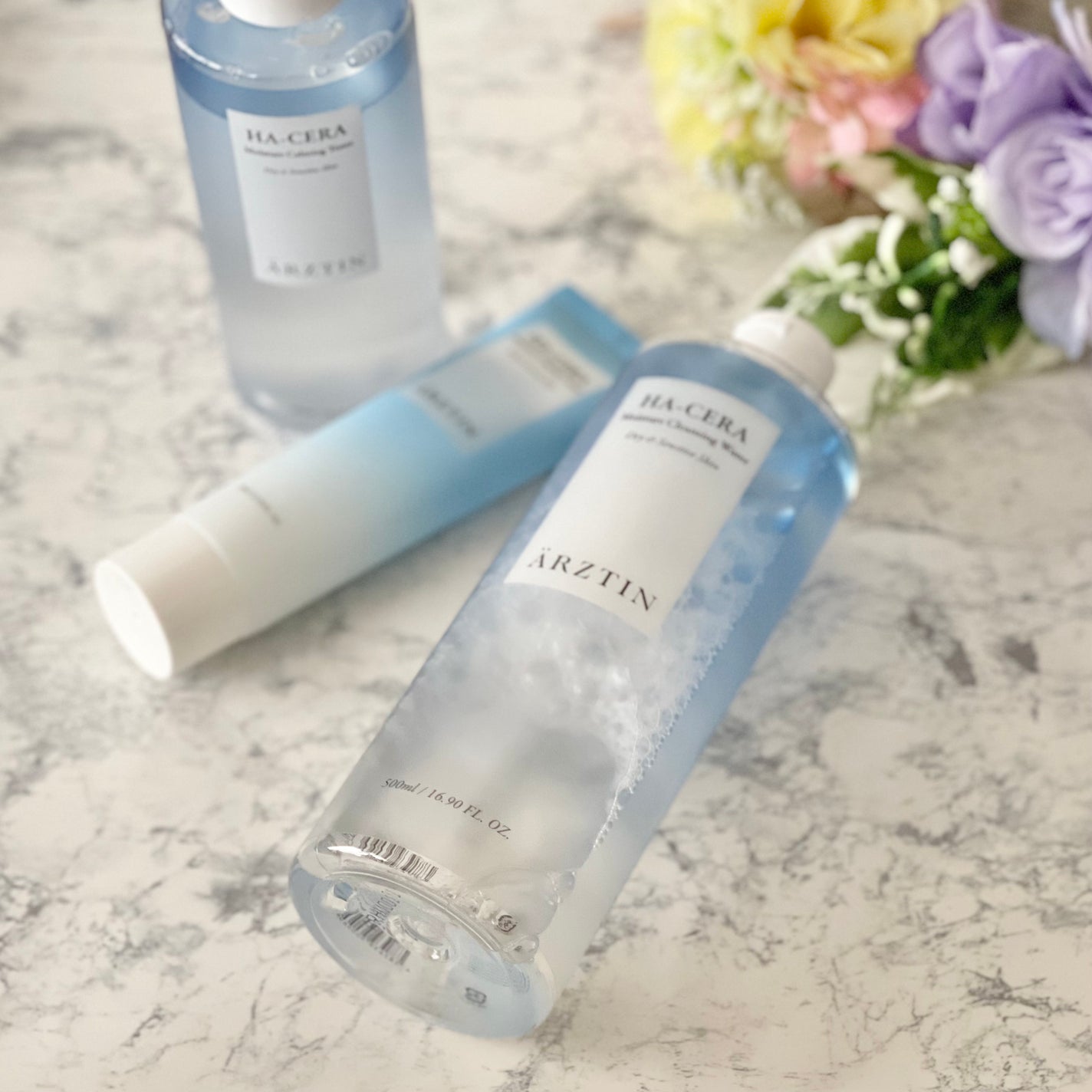 ヒアセラ モイスチャークレンジングウォーター/エルツティン/クレンジングウォーターを使ったクチコミ(5枚目)