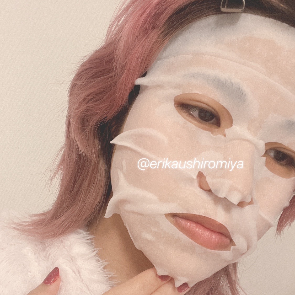 目ざまシート べリースムージーの香り/サボリーノ/シートマスク・パックを使ったクチコミ（2枚目）