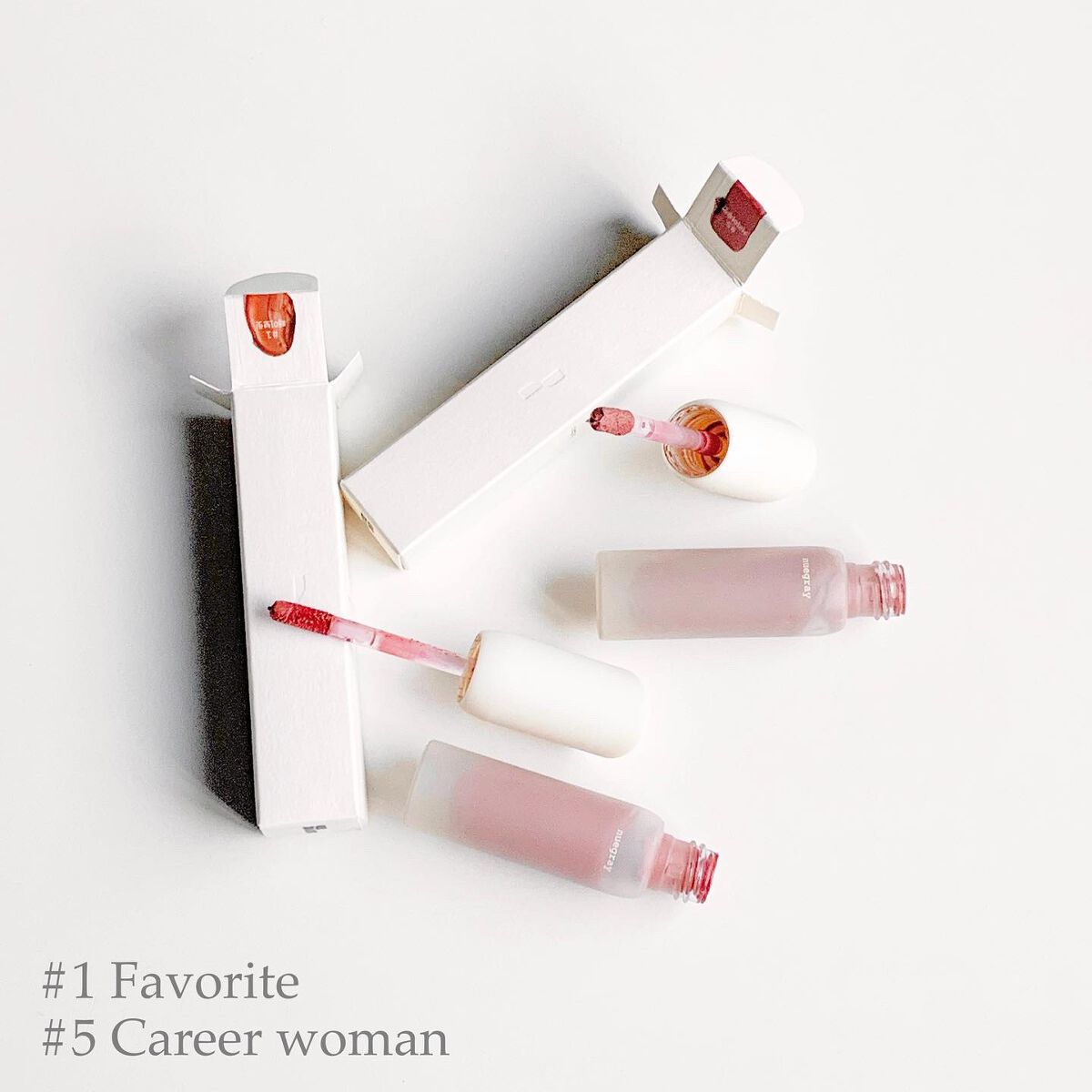 デイリームードマットリキッド #1フェイバリット/nuegray/リップグロスを使ったクチコミ（2枚目）