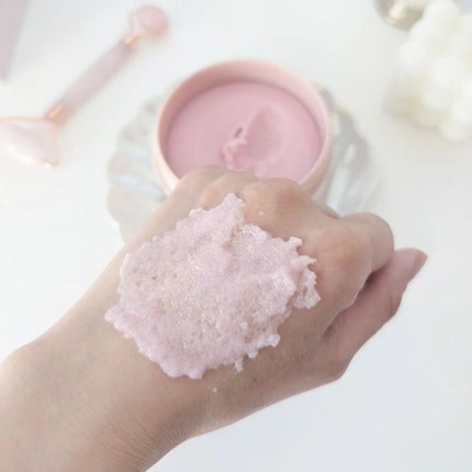 Q+Me スウィート ボム タラソ スクラブ/AGARISM/バスト・ヒップケアを使ったクチコミ(4枚目)