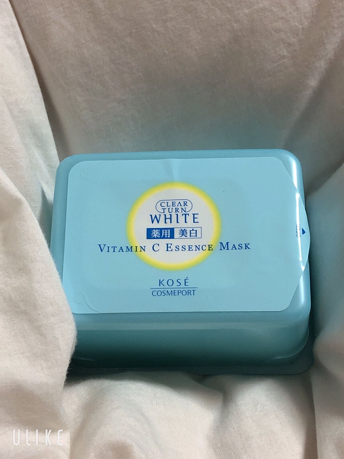 エッセンスマスク (ビタミンC)/クリアターン/シートマスク・パックを使ったクチコミ(2枚目)