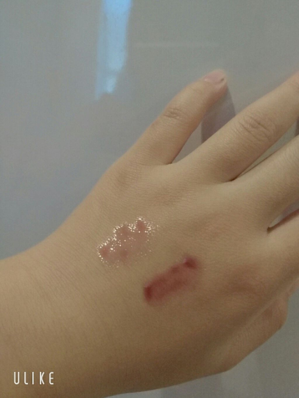 UR GLAM LIP OIL/U R GLAM/リップグロスを使ったクチコミ(2枚目)
