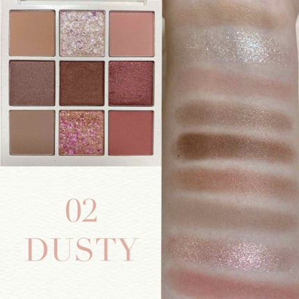 TERRAZZO Shadow palette/HOLIKA HOLIKA/アイシャドウパレットを使ったクチコミ(4枚目)