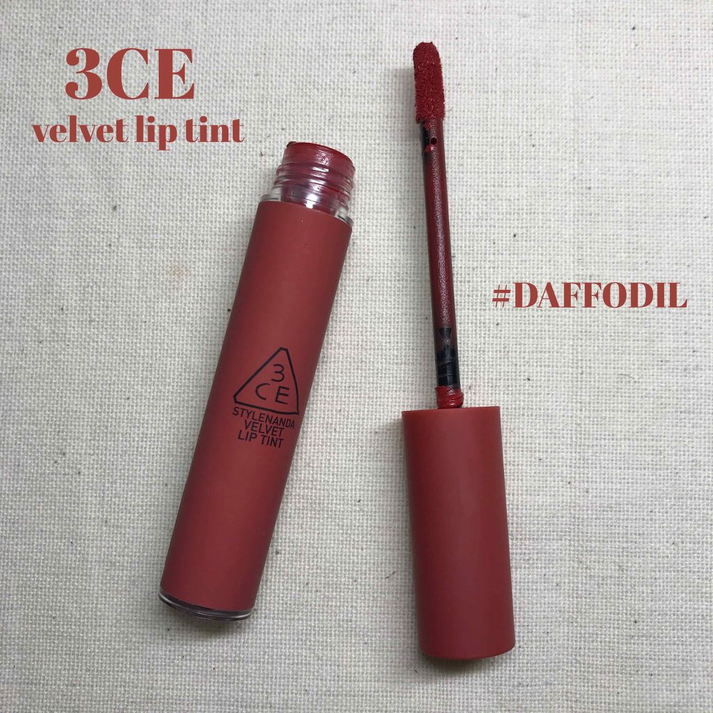 3CE ベルベット リップティント/3CE/リップティントを使ったクチコミ（2枚目）