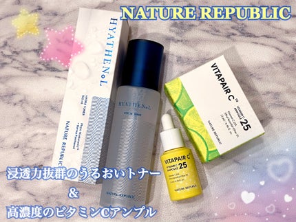 ヒアテノール トナー/ネイチャーリパブリック/化粧水を使ったクチコミ(1枚目)