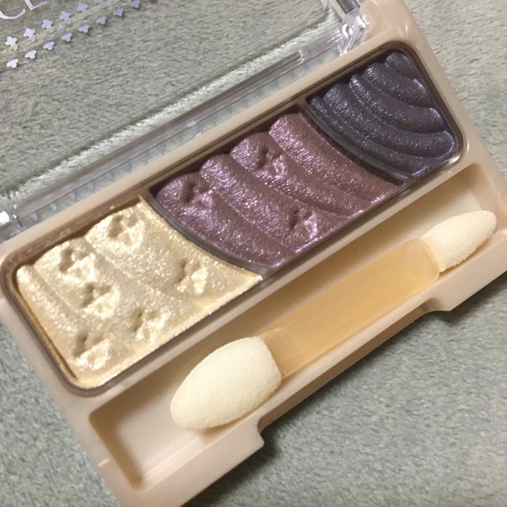 トーンアップアイシャドウ/CEZANNE/アイシャドウパレットを使ったクチコミ(2枚目)