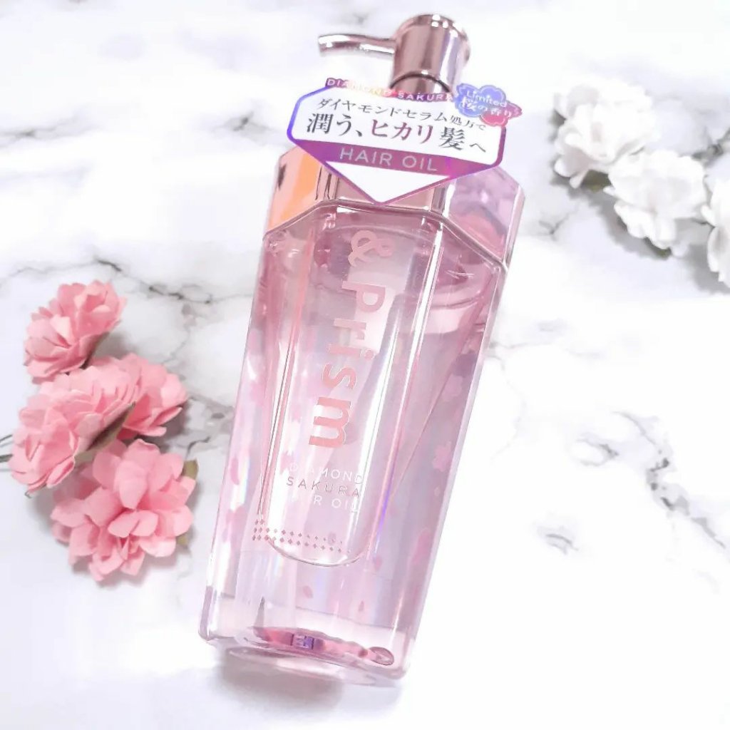 ダイヤモンドサクラ ヘアオイル/&Prism/ヘアオイルを使ったクチコミ（1枚目）