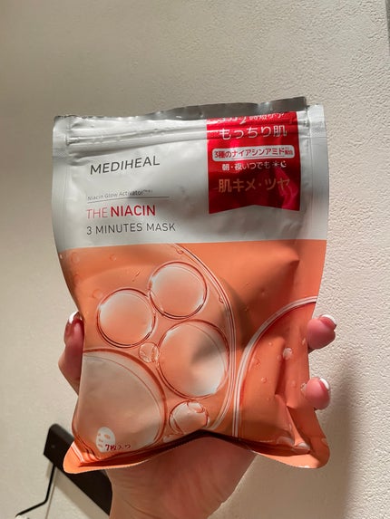 THE ナイアシン 3ミニッツマスク/MEDIHEAL/シートマスク・パックを使ったクチコミ(1枚目)