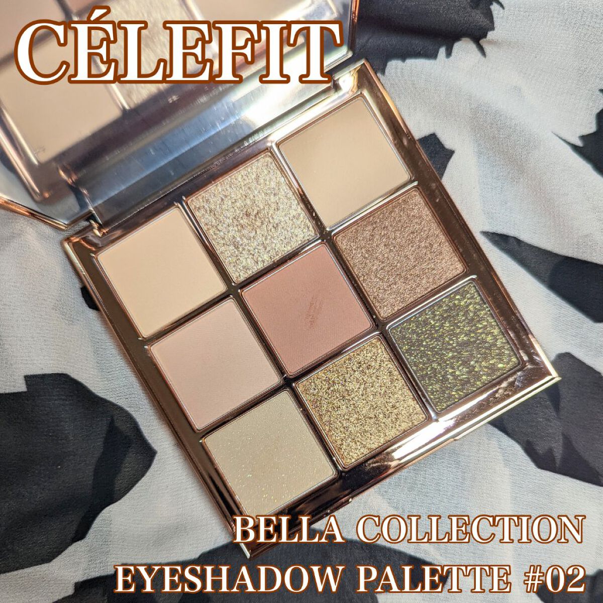 The Bella collection eyeshadow palette/CELEFIT/アイシャドウパレットを使ったクチコミ（2枚目）