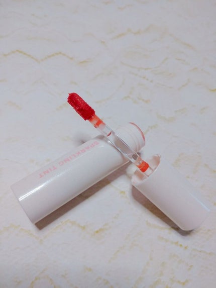 アピュー ジューシーパン スパークリングティント/A’pieu/口紅を使ったクチコミ(1枚目)