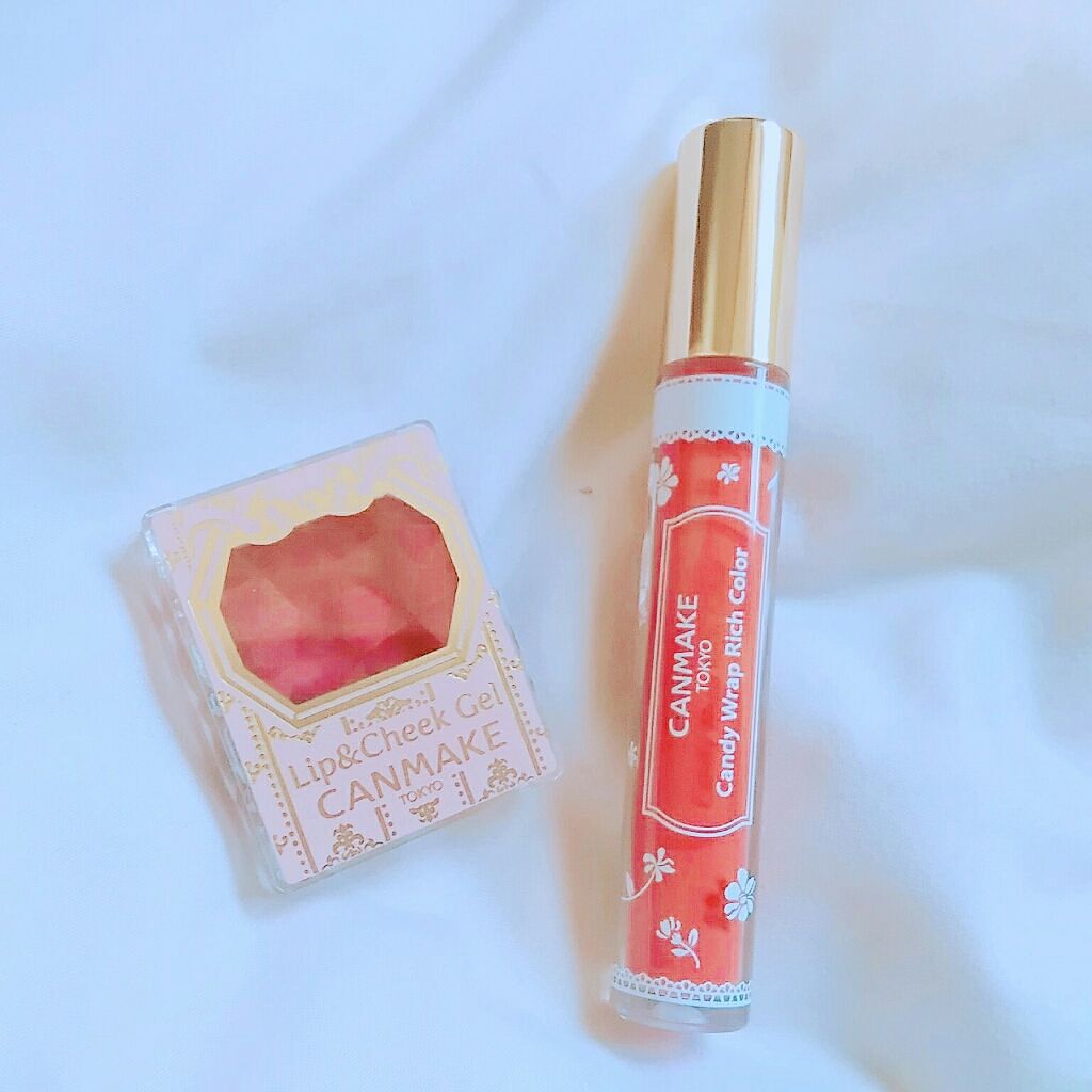 リップ＆チーク ジェル/キャンメイク/ジェル・クリームチークを使ったクチコミ（1枚目）