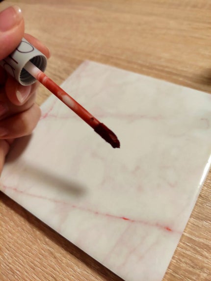 ゼロベルベットティント/rom&nd/リップティントを使ったクチコミ(4枚目)