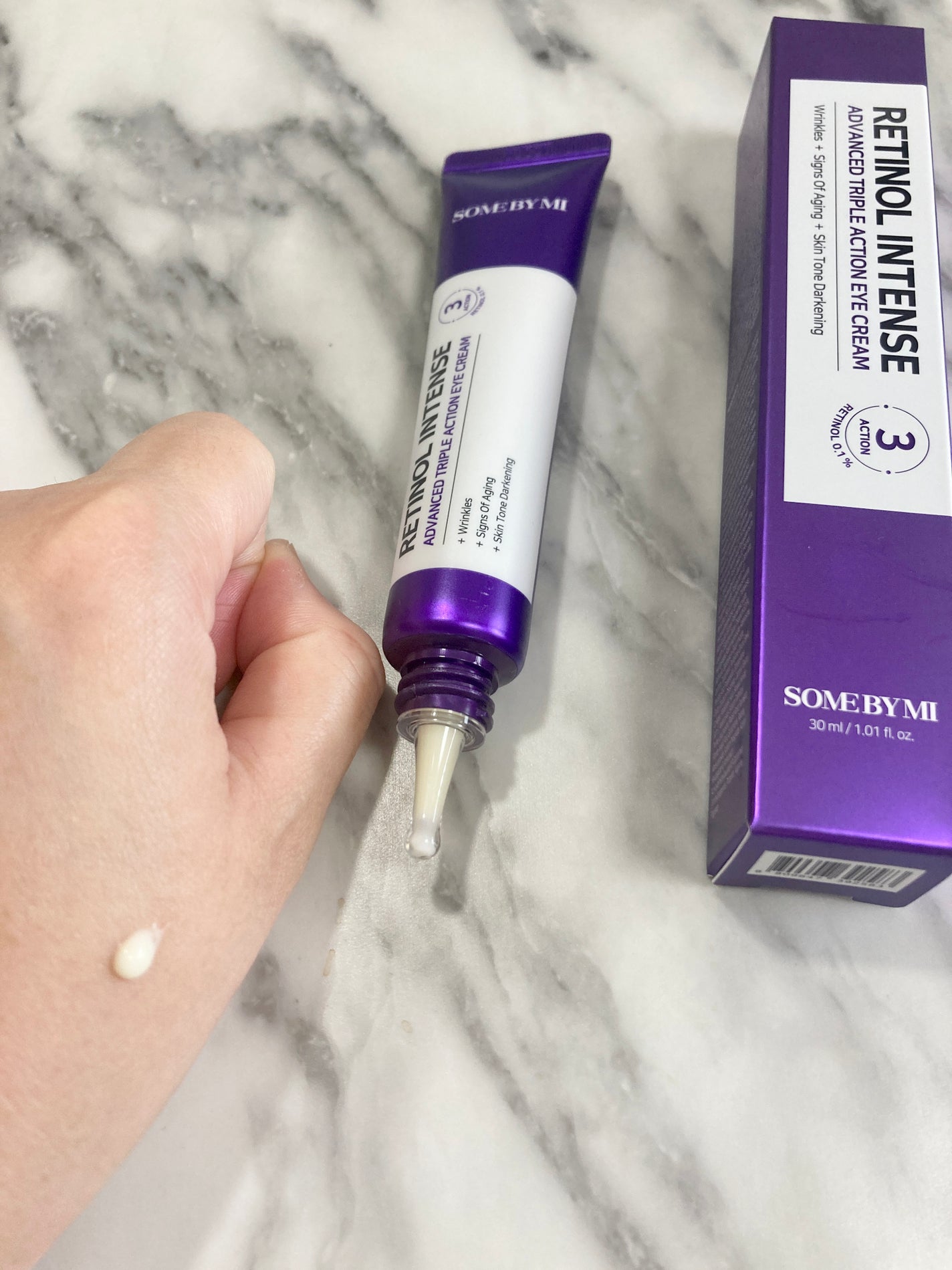 レチノールインテンシブ アドバンスドトリプルアクションアイクリーム/SOME BY MI/アイケア・アイクリームを使ったクチコミ(2枚目)