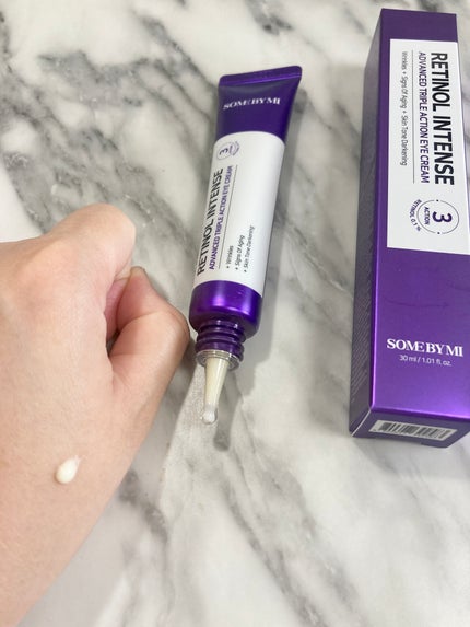 レチノールインテンシブ アドバンスドトリプルアクションアイクリーム/SOME BY MI/アイケア・アイクリームを使ったクチコミ(2枚目)